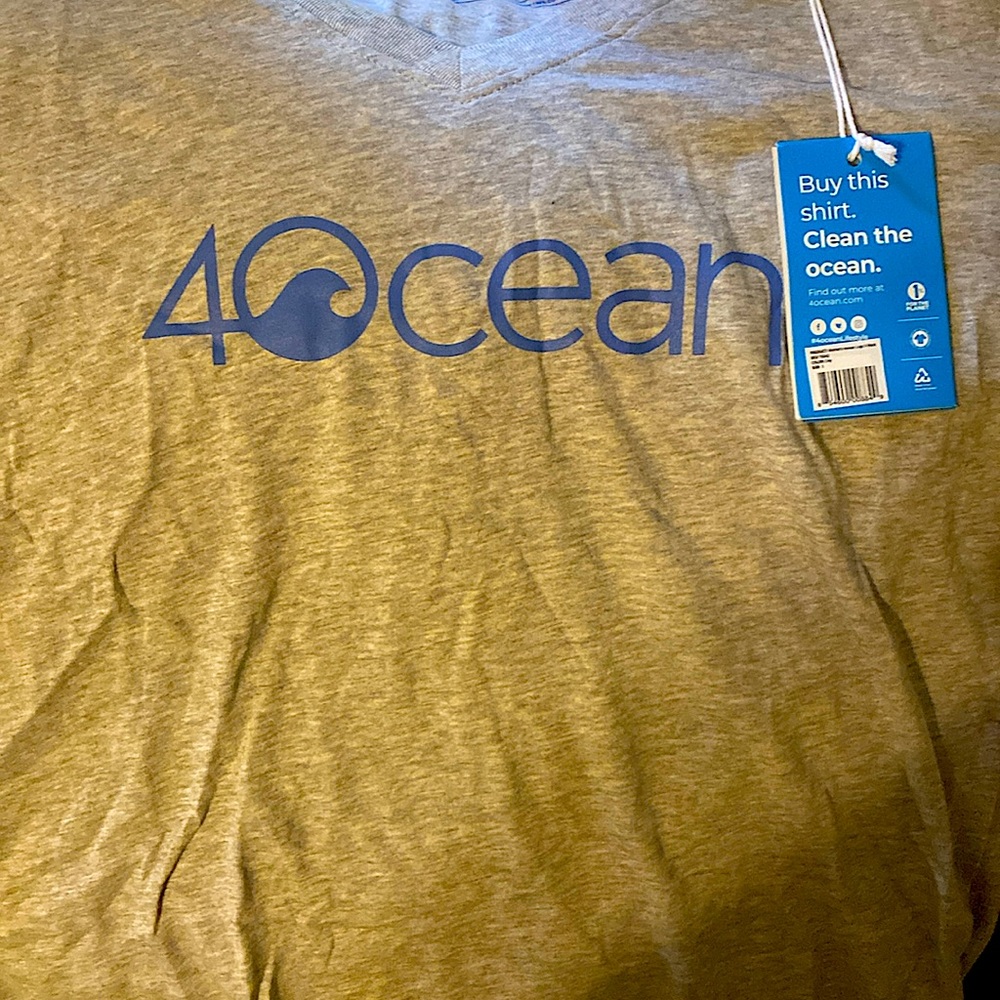 4Ocean 100% Organic cotton v-neck woman’s t-shirt